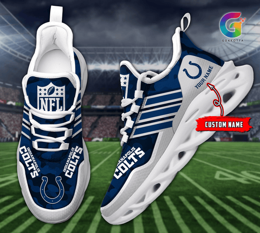 Ideafootwear Indianapolis Colts Max Soul Shoes Sneakers For Men And Women