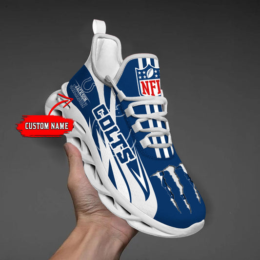 Ideafootwear Indianapolis Colts Max Soul Shoes Sneakers For Men And Women