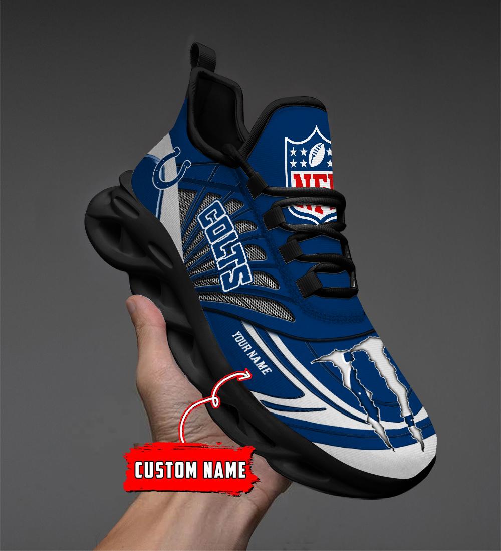 Ideafootwear Indianapolis Colts Max Soul Shoes Sneakers For Men And Women