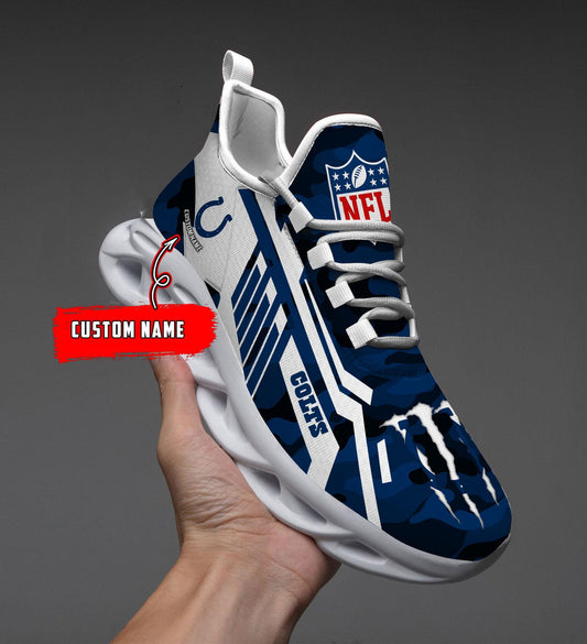 Ideafootwear Indianapolis Colts Max Soul Shoes Sneakers For Men And Women