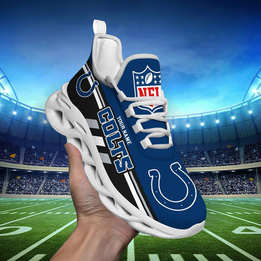 Ideafootwear Indianapolis Colts Max Soul Shoes Sneakers For Men And Women