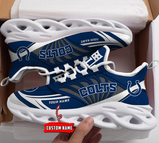 Ideafootwear Indianapolis Colts Max Soul Shoes Sneakers For Men And Women