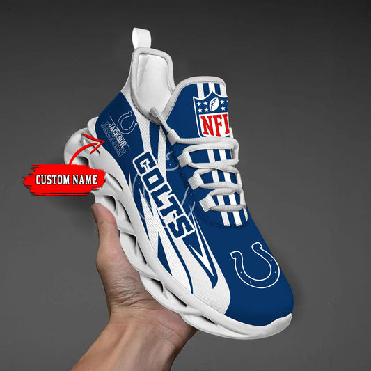 Ideafootwear Indianapolis Colts Max Soul Shoes Sneakers For Men And Women
