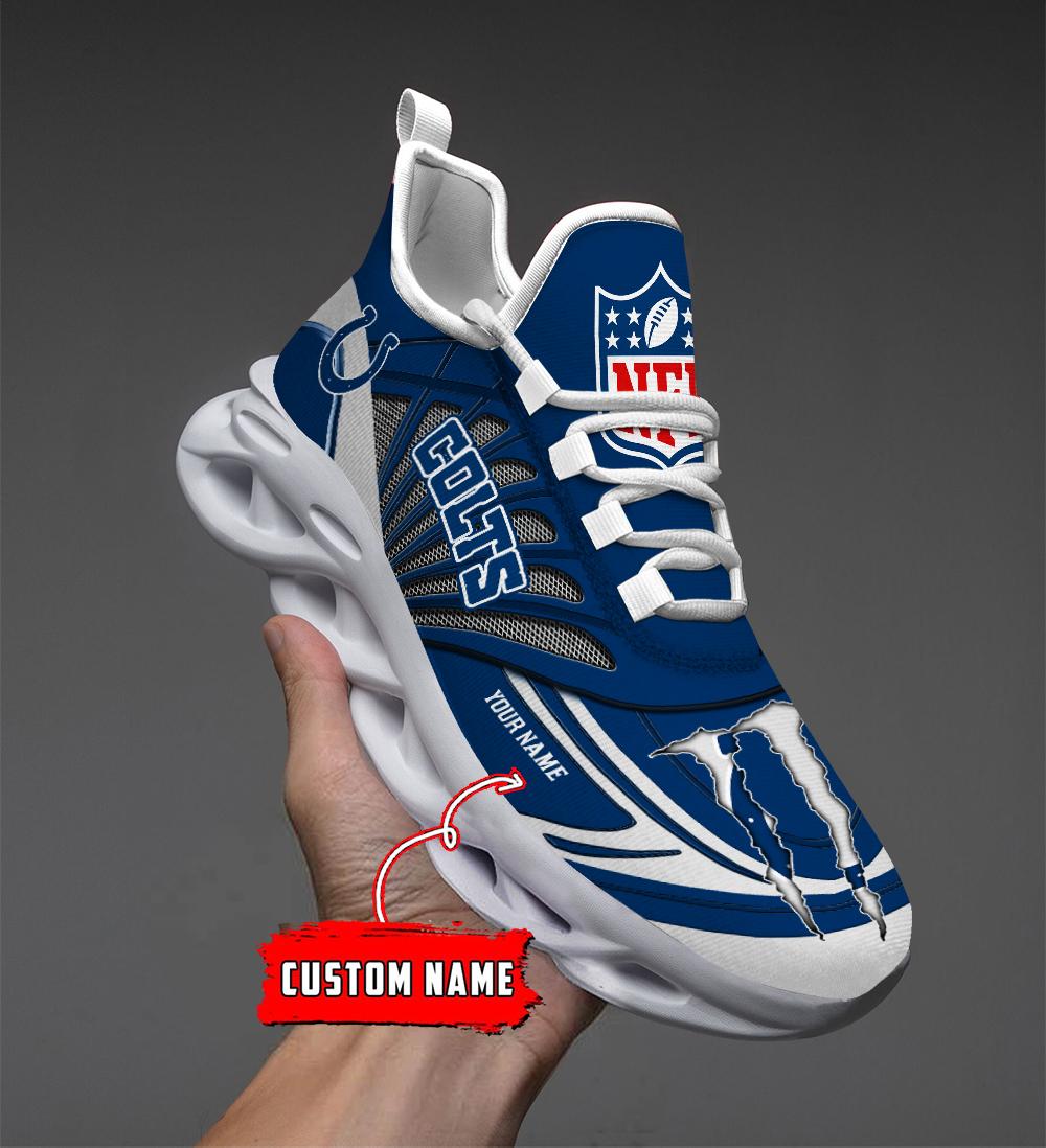 Ideafootwear Indianapolis Colts Max Soul Shoes Sneakers For Men And Women