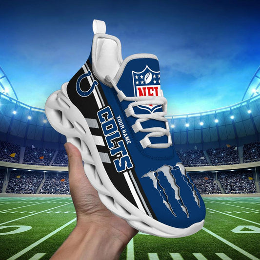 Ideafootwear Indianapolis Colts Max Soul Shoes Sneakers For Men And Women