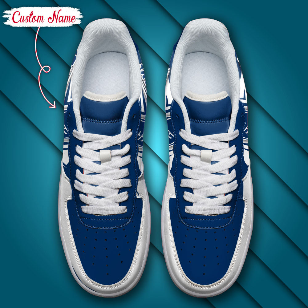 Ideafootwear Indianapolis Colts NFL Air Low-Top Sneakers Shoes For Men And Women
