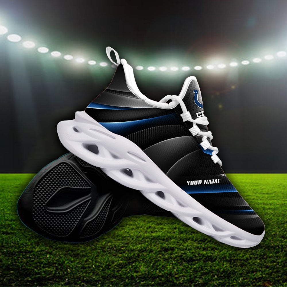 Ideafootwear Indianapolis Colts NFL Max Soul Shoes Sneakers For Men And Women