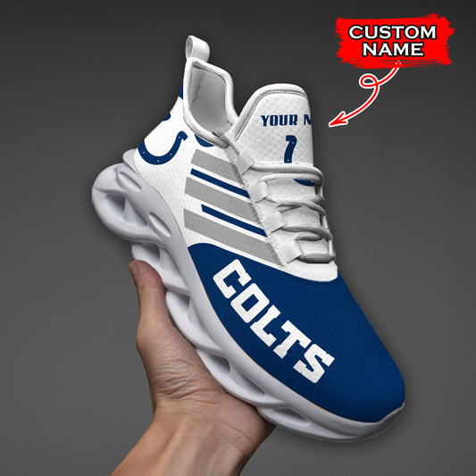 Ideafootwear Indianapolis Colts NFL Max Soul Shoes Sneakers For Men And Women