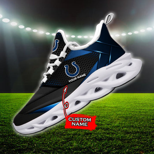 Ideafootwear Indianapolis Colts NFL Max Soul Shoes Sneakers For Men And Women
