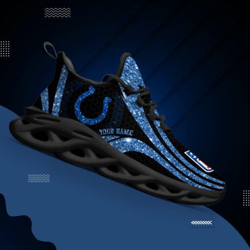 Ideafootwear Indianapolis Colts NFL Max Soul Shoes Sneakers For Men And Women