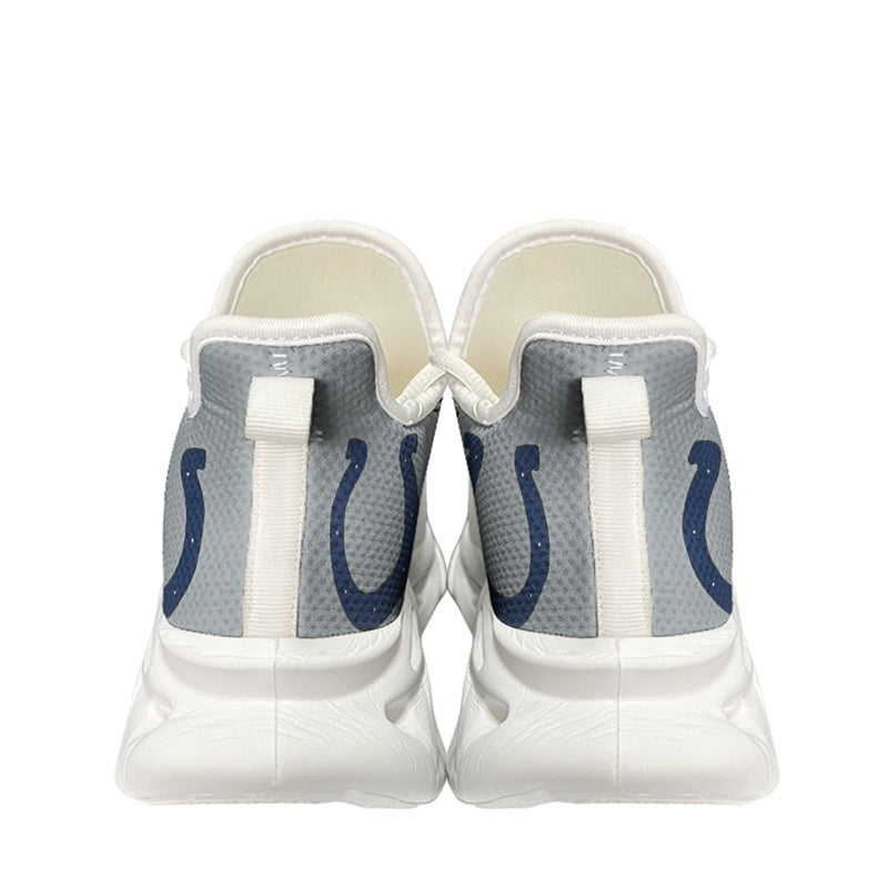 Ideafootwear Indianapolis Colts NFL Max Soul Shoes Sneakers For Men And Women