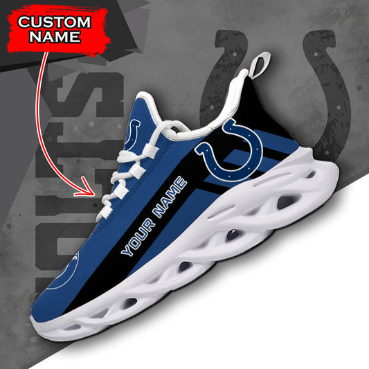 Ideafootwear Indianapolis Colts NFL Max Soul Shoes Sneakers For Men And Women