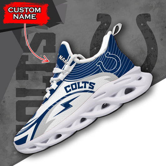 Ideafootwear Indianapolis Colts NFL Max Soul Shoes Sneakers For Men And Women