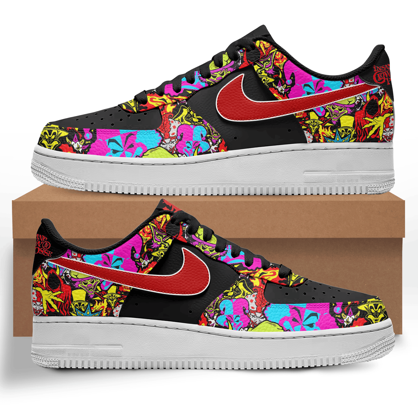 Ideafootwear Insane Clown Posse Air Low-Top Sneakers Shoes For Men And Women