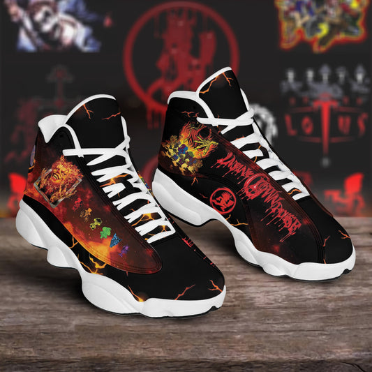 Ideafootwear Insane Clown Posse AJ13 Sneakers Shoes For Men And Women