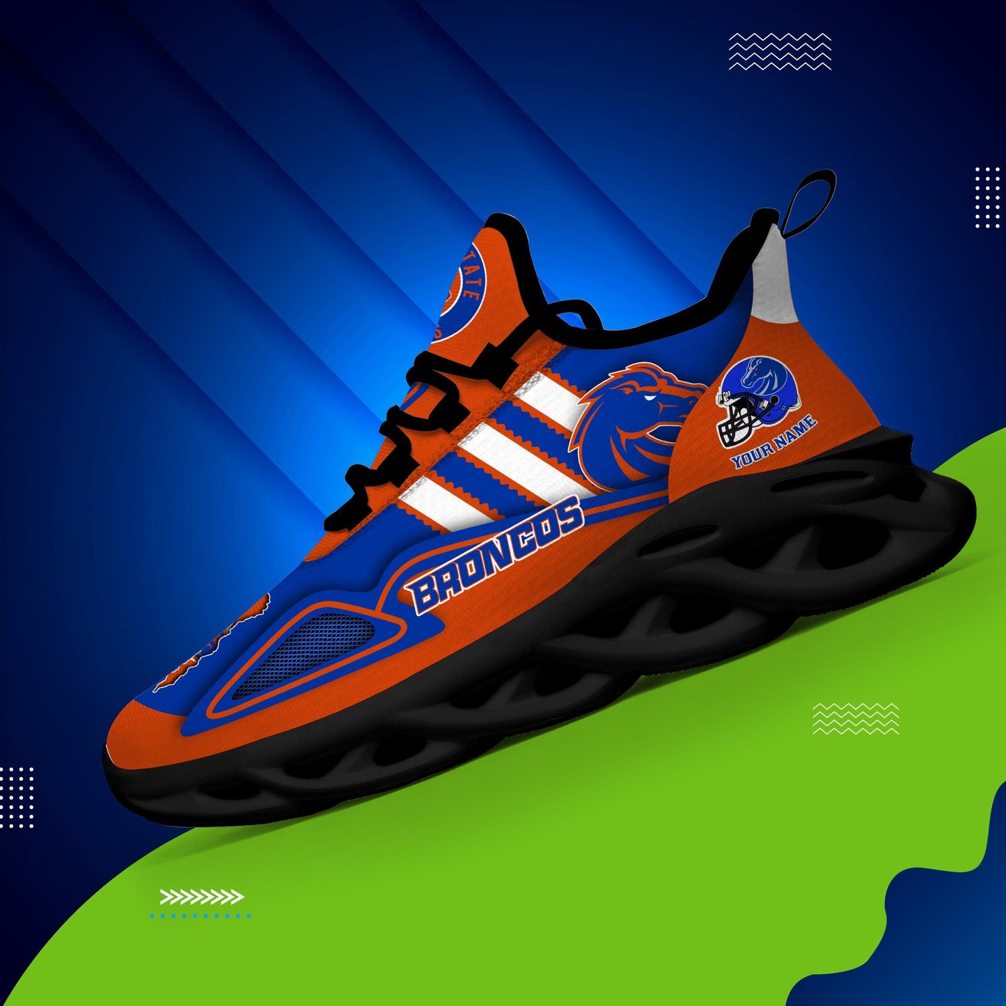 Ideafootwear Iowa Hawkeyes Max Soul Shoes Sneakers For Men And Women