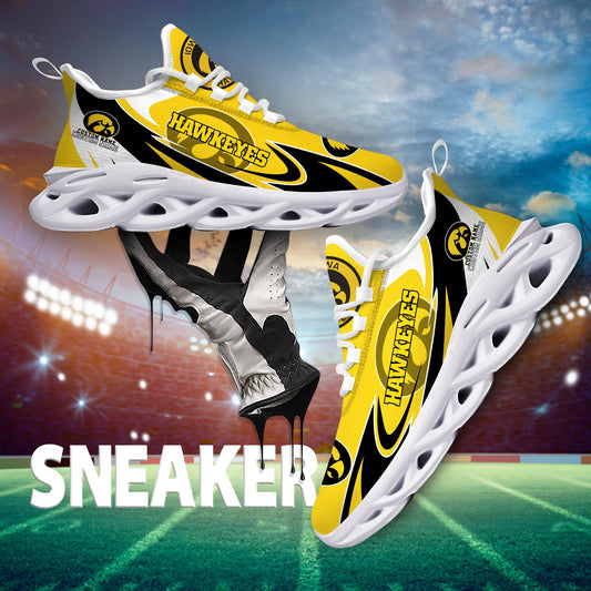 Ideafootwear Iowa Hawkeyes Max Soul Shoes Sneakers For Men And Women