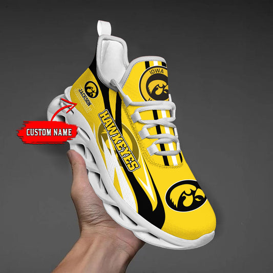 Ideafootwear Iowa Hawkeyes Max Soul Shoes Sneakers For Men And Women
