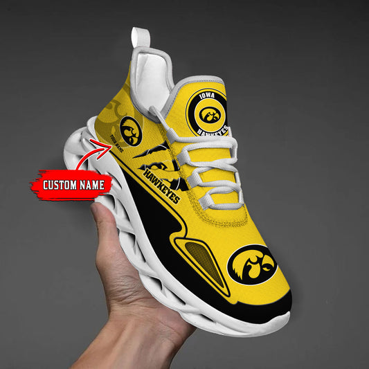 Ideafootwear Iowa Hawkeyes Max Soul Shoes Sneakers For Men And Women