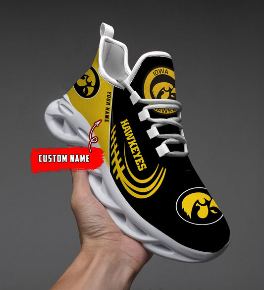 Ideafootwear Iowa Hawkeyes Max Soul Shoes Sneakers For Men And Women