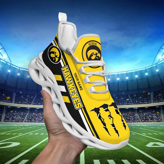 Ideafootwear Iowa Hawkeyes Max Soul Shoes Sneakers For Men And Women
