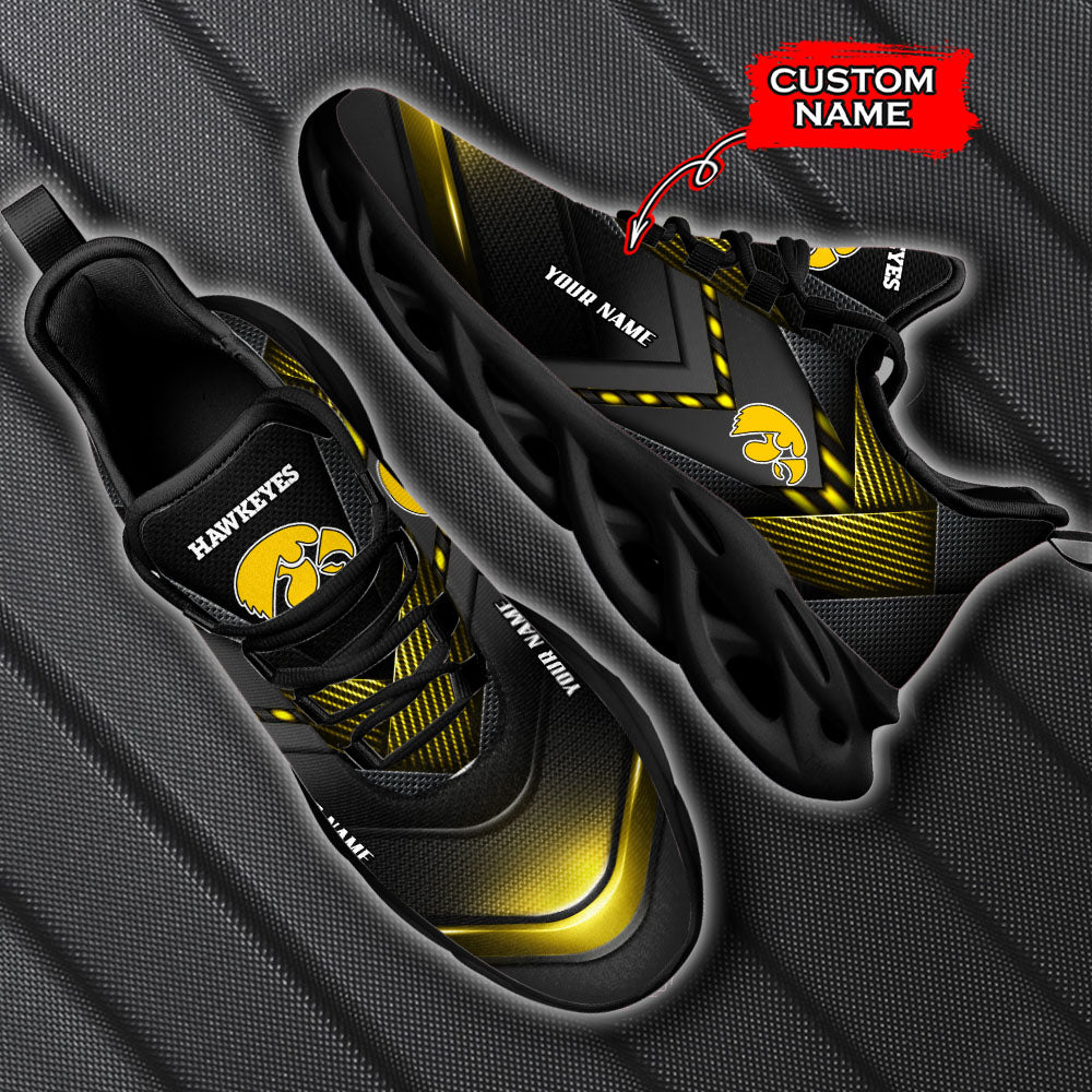 Ideafootwear Iowa Hawkeyes NCAA Max Soul Shoes Sneakers For Men And Women
