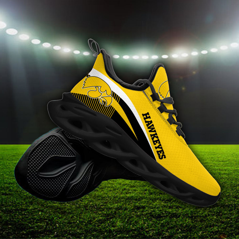 Ideafootwear Iowa Hawkeyes NCAA Max Soul Shoes Sneakers For Men And Women