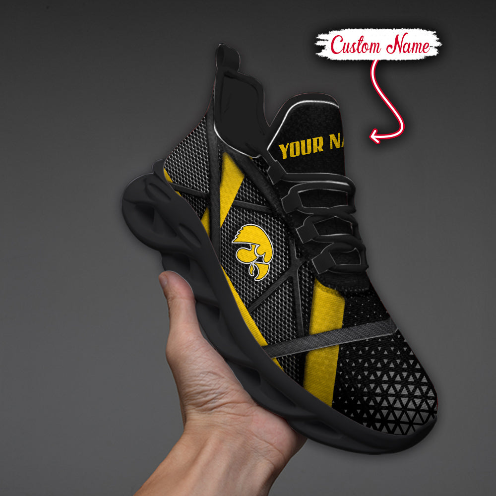 Ideafootwear Iowa Hawkeyes NCAA Max Soul Shoes Sneakers For Men And Women