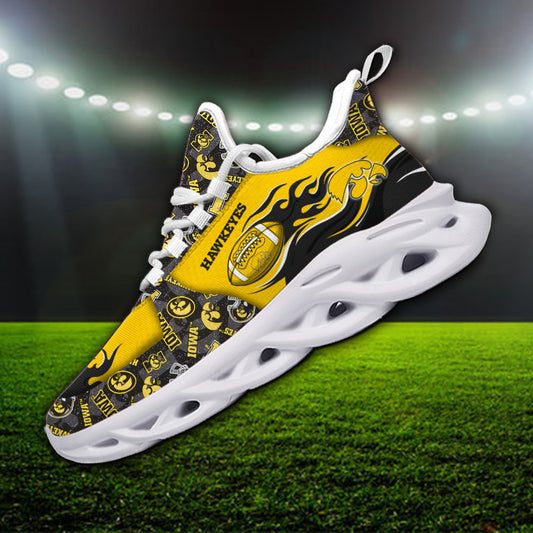 Ideafootwear Iowa Hawkeyes NCAA Max Soul Shoes Sneakers For Men And Women