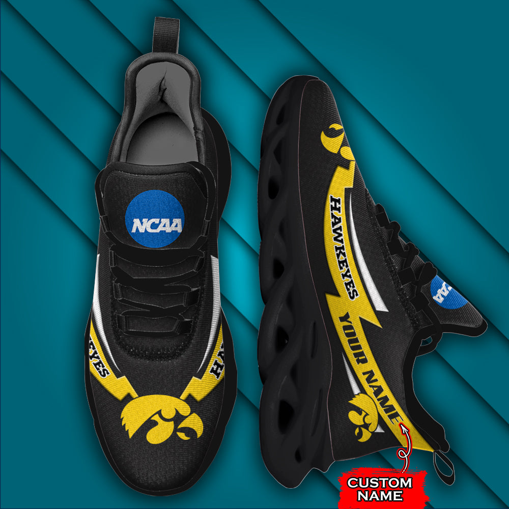 Ideafootwear Iowa Hawkeyes NCAA Max Soul Shoes Sneakers For Men And Women