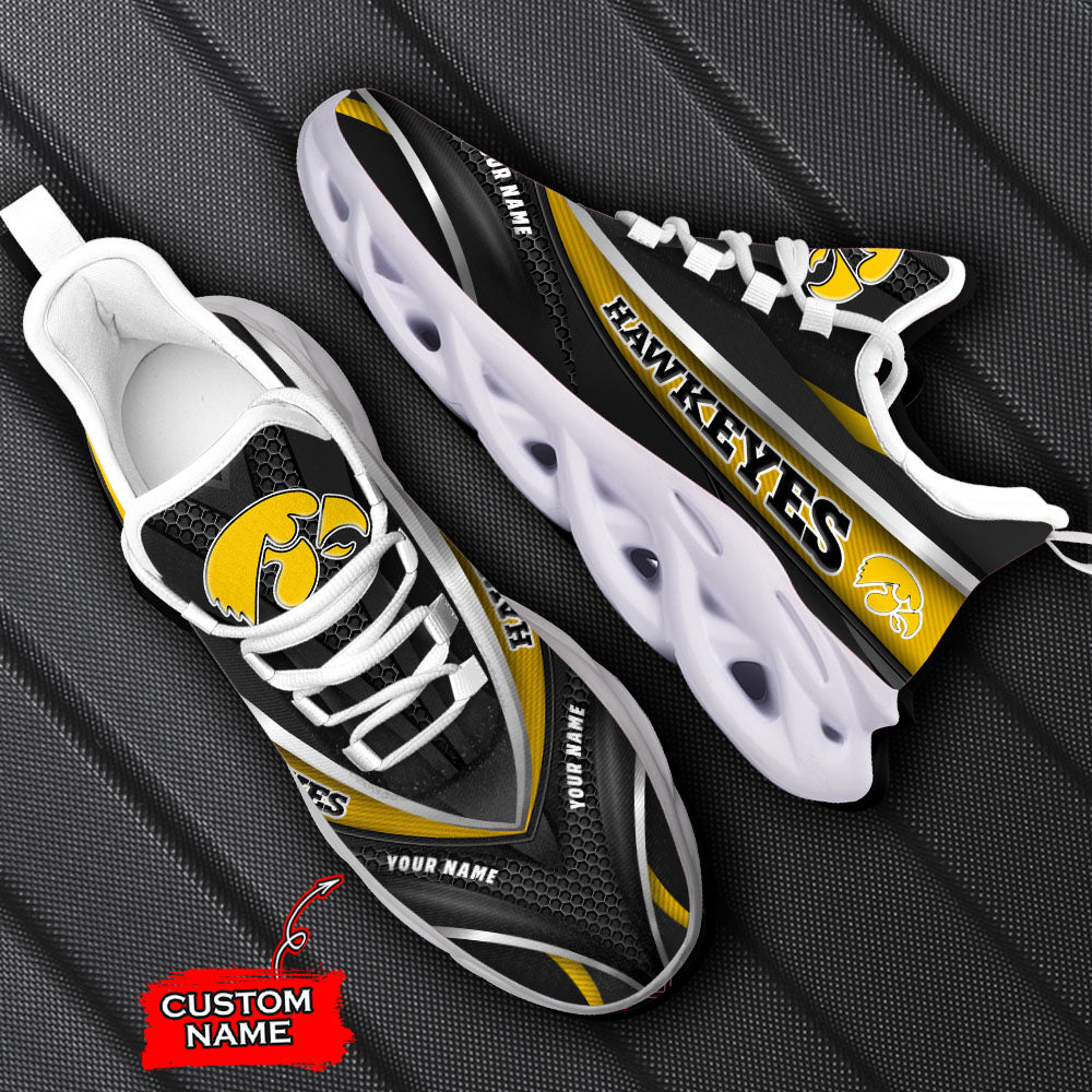 Ideafootwear Iowa Hawkeyes NCAA Max Soul Shoes Sneakers For Men And Women