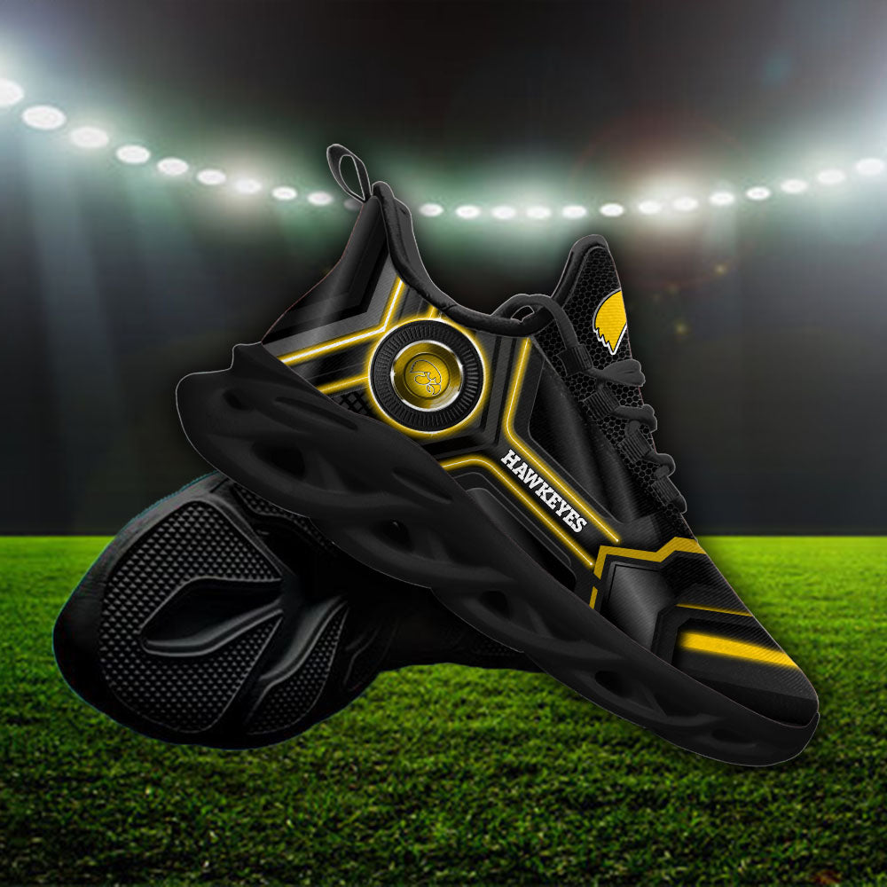 Ideafootwear Iowa Hawkeyes NCAA Max Soul Shoes Sneakers For Men And Women