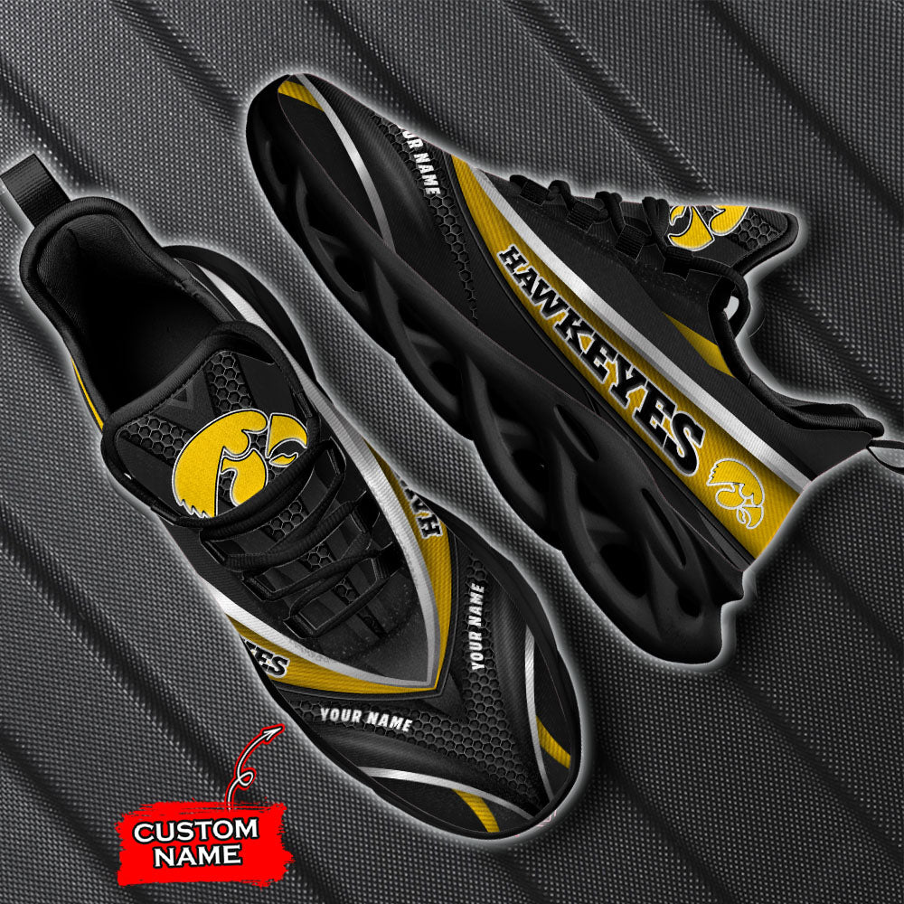 Ideafootwear Iowa Hawkeyes NCAA Max Soul Shoes Sneakers For Men And Women