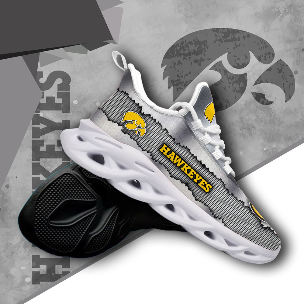 Ideafootwear Iowa Hawkeyes NCAA Max Soul Shoes Sneakers For Men And Women