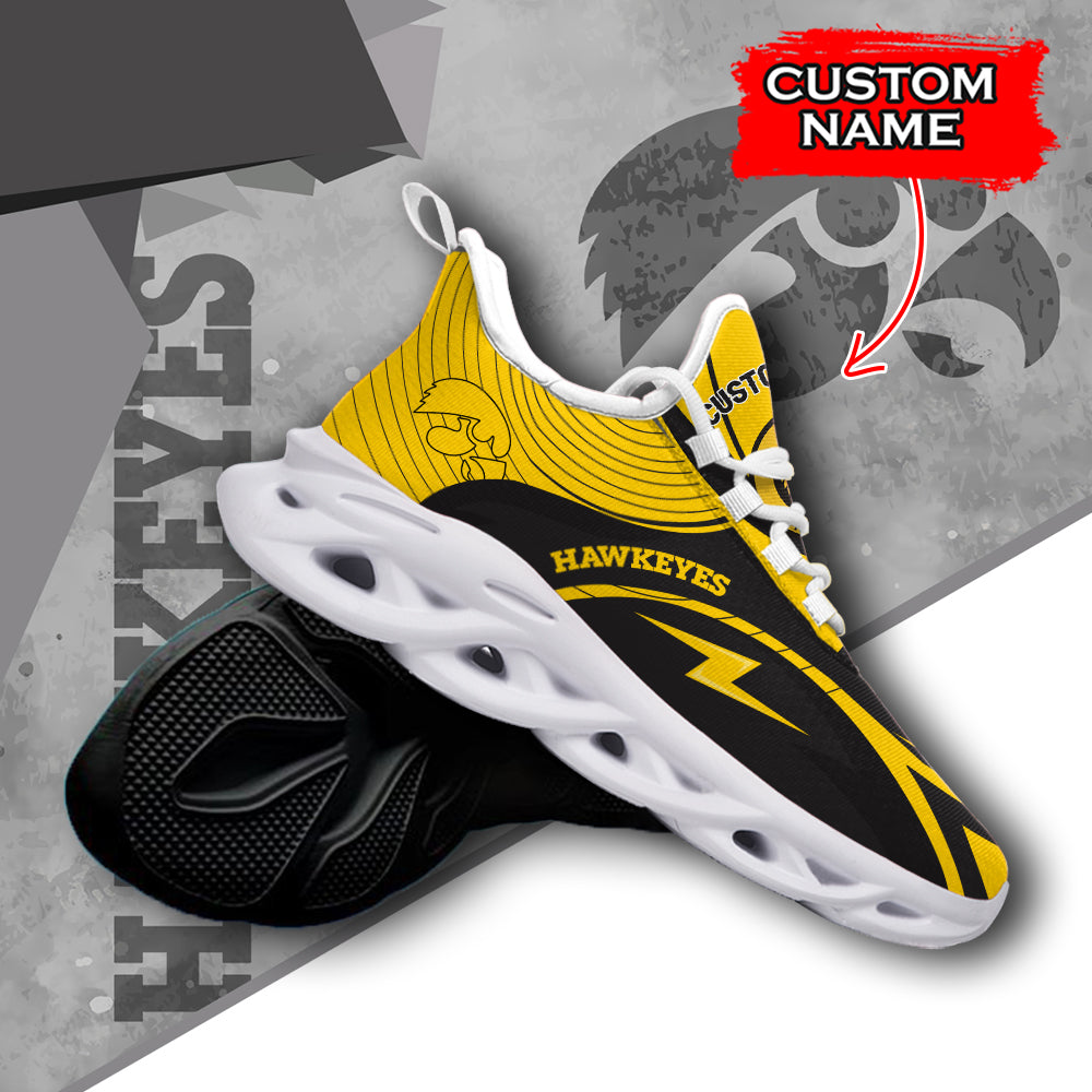 Ideafootwear Iowa Hawkeyes NCAA Max Soul Shoes Sneakers For Men And Women