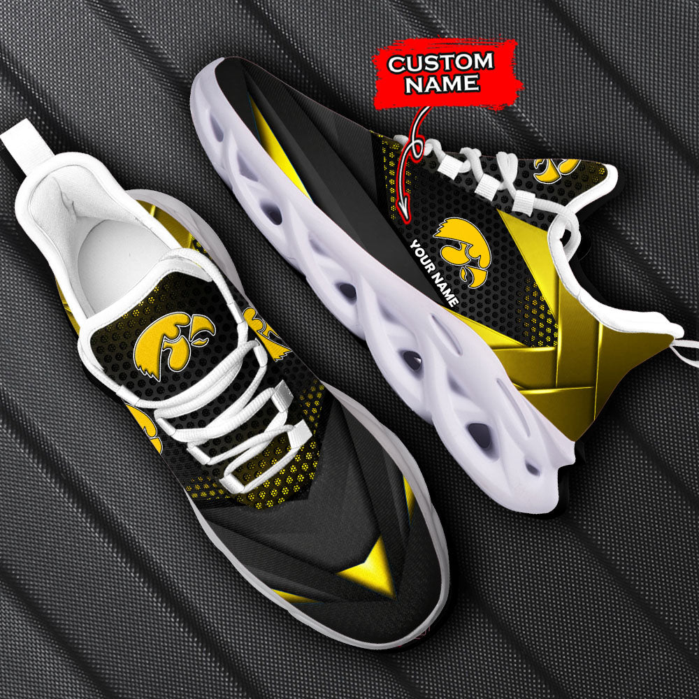 Ideafootwear Iowa Hawkeyes NCAA Max Soul Shoes Sneakers For Men And Women