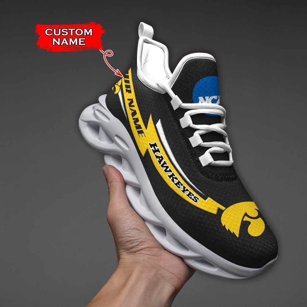 Ideafootwear Iowa Hawkeyes NCAA Max Soul Shoes Sneakers For Men And Women