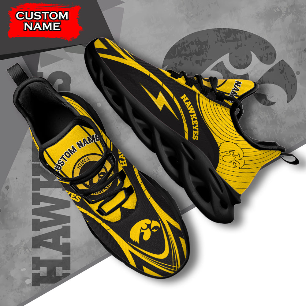 Ideafootwear Iowa Hawkeyes NCAA Max Soul Shoes Sneakers For Men And Women
