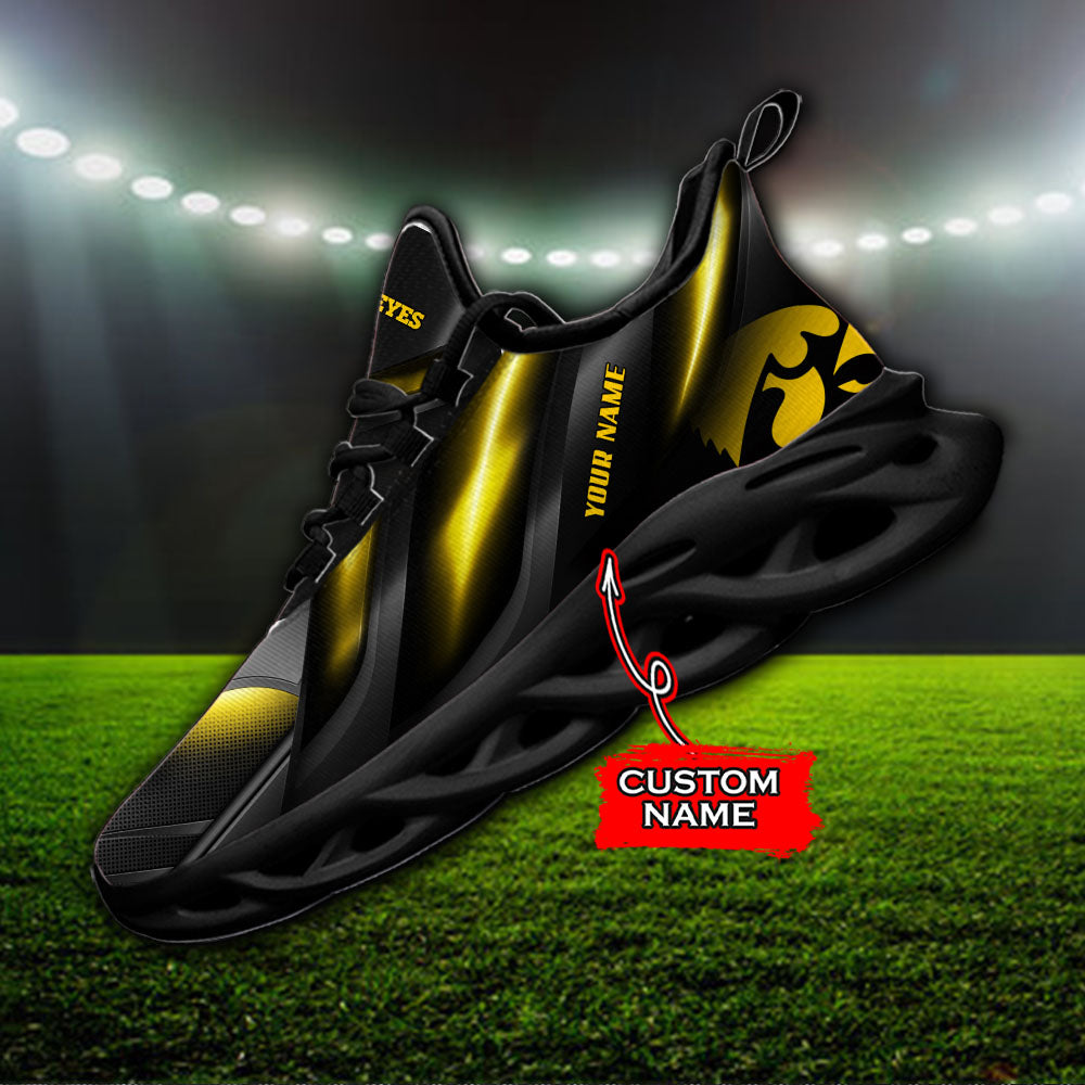 Ideafootwear Iowa Hawkeyes NCAA Max Soul Shoes Sneakers For Men And Women