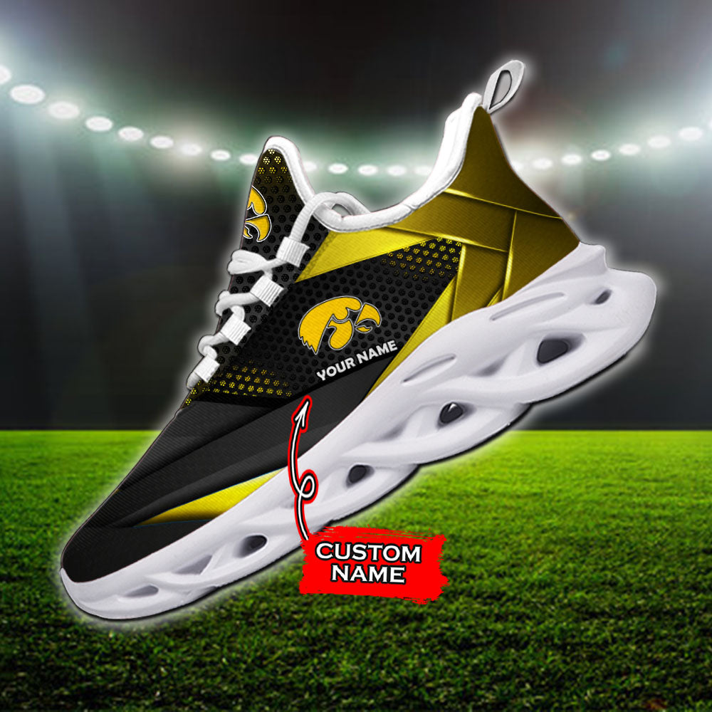 Ideafootwear Iowa Hawkeyes NCAA Max Soul Shoes Sneakers For Men And Women