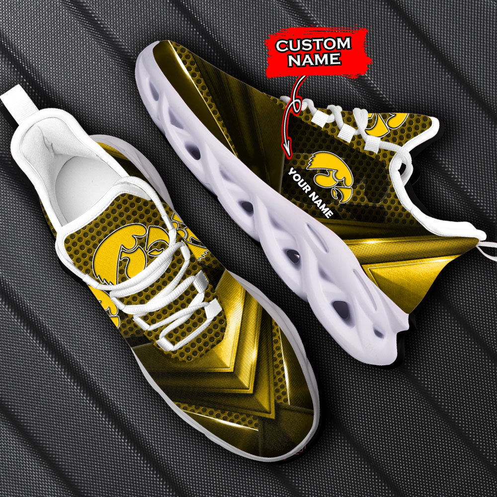 Ideafootwear Iowa Hawkeyes NCAA Max Soul Shoes Sneakers For Men And Women