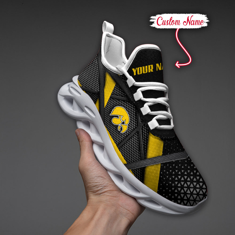 Ideafootwear Iowa Hawkeyes NCAA Max Soul Shoes Sneakers For Men And Women