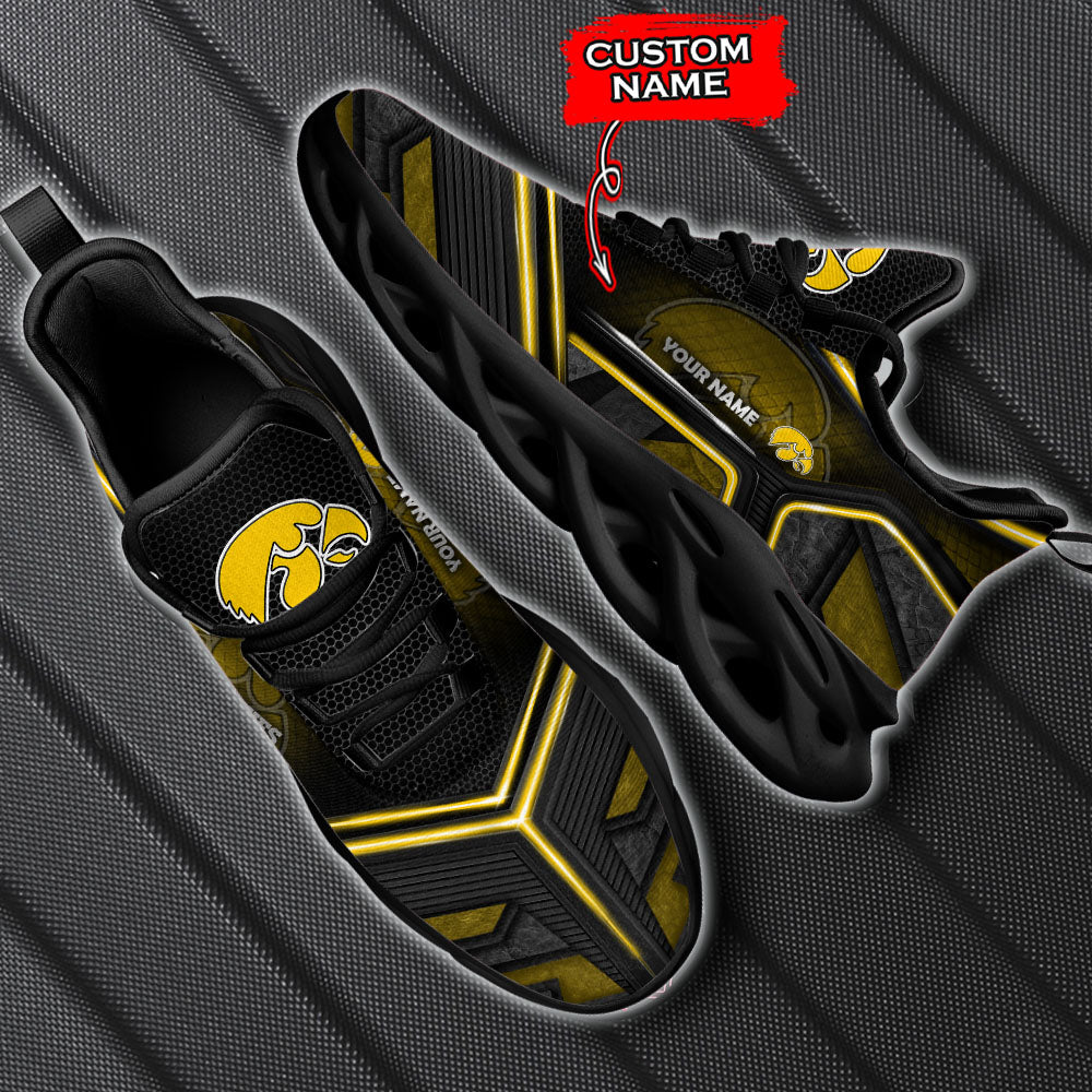 Ideafootwear Iowa Hawkeyes NCAA Max Soul Shoes Sneakers For Men And Women