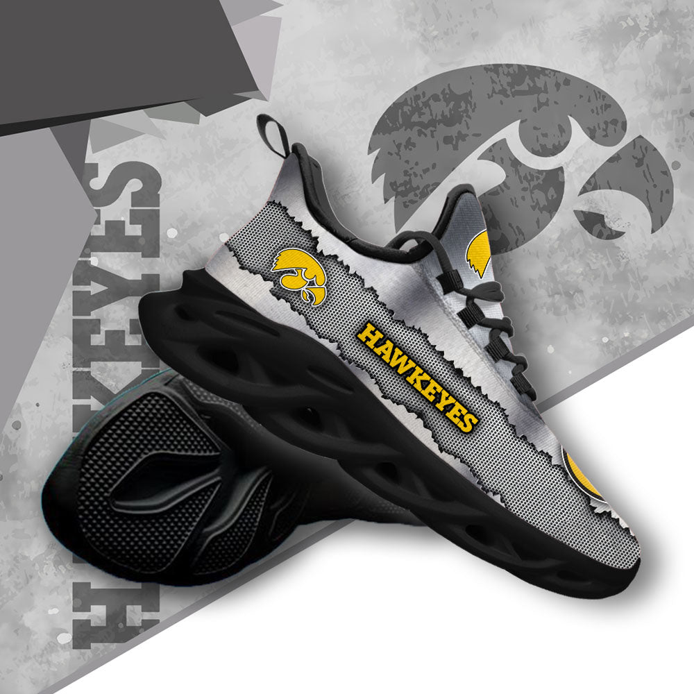 Ideafootwear Iowa Hawkeyes NCAA Max Soul Shoes Sneakers For Men And Women