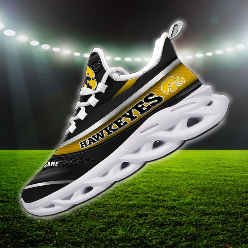 Ideafootwear Iowa Hawkeyes NCAA Max Soul Shoes Sneakers For Men And Women