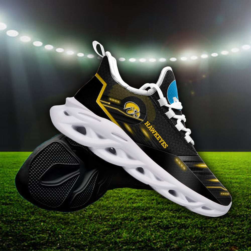 Ideafootwear Iowa Hawkeyes NCAA Max Soul Shoes Sneakers For Men And Women