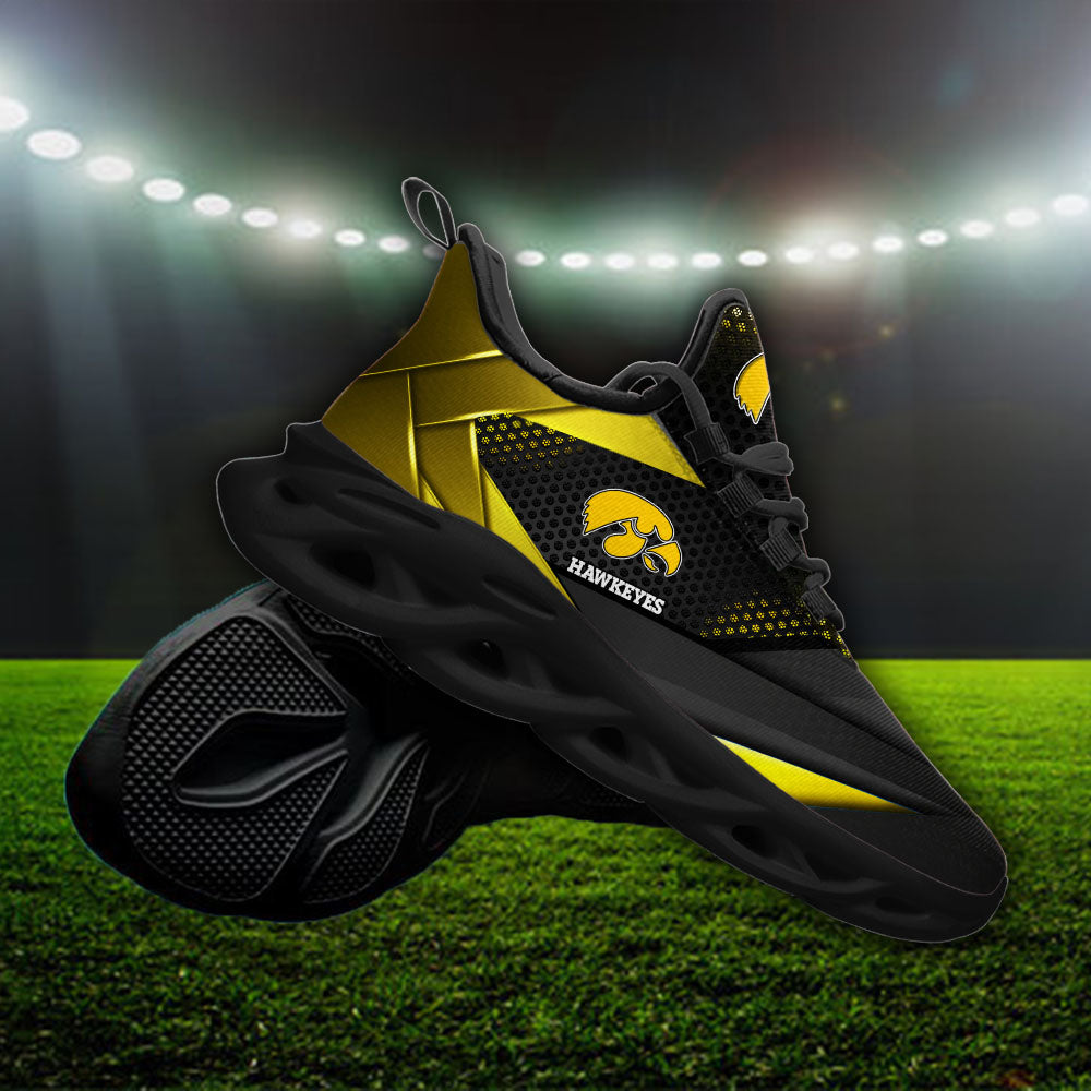 Ideafootwear Iowa Hawkeyes NCAA Max Soul Shoes Sneakers For Men And Women