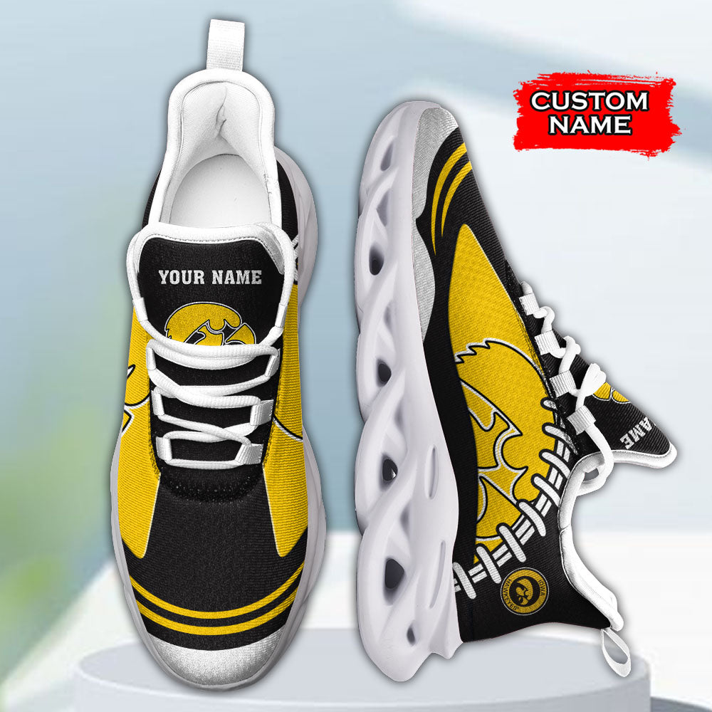 Ideafootwear Iowa Hawkeyes NCAA Max Soul Shoes Sneakers For Men And Women