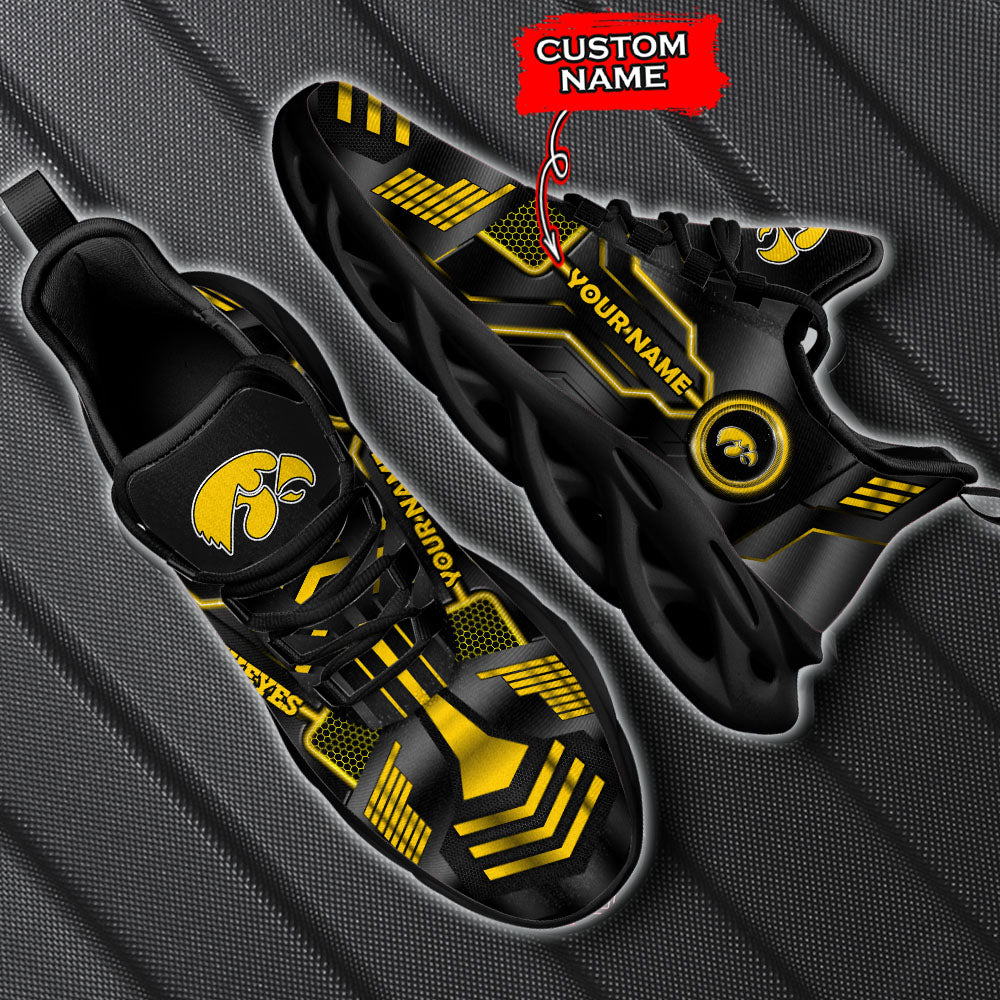 Ideafootwear Iowa Hawkeyes NCAA Max Soul Shoes Sneakers For Men And Women