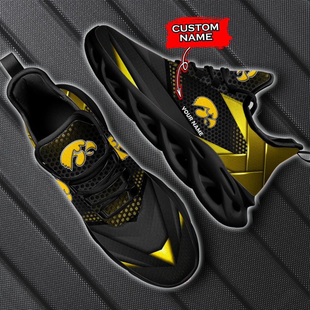Ideafootwear Iowa Hawkeyes NCAA Max Soul Shoes Sneakers For Men And Women